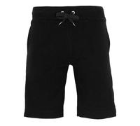Moschino Mens Tape Branded Casual Shorts - Black - XS - Black - 95% Cotton/5% Elastane