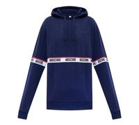Moschino Mens Tape Branded Hoodie SY1960