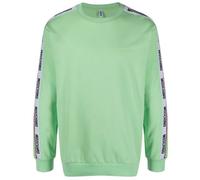 Moschino Mens Taped Sleeve Green Sweatshirt - Size X-Small
