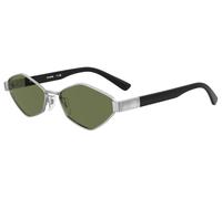 Moschino Love MOL101/S 010/QT Womenâs Sunglasses Silver Size 57