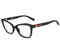 Moschino MOL604 807 Woman Optical frames Plastic Black Cat Eye