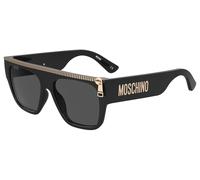 Moschino MOS165/S 807/IR Man Sunglasses Acetate Black Grey Squared