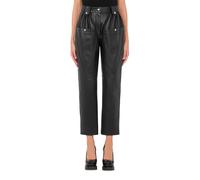Moschino Nappa Leather Trousers Black size 40 | Leather Pants Outlet | Women | Black 40
