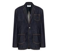 Moschino patch-pocket denim blazer - Blue 44-46-48-50-52-54-56