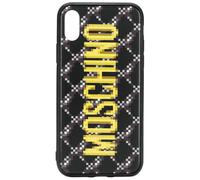 Moschino pixelated logo iPhone X/XS case - Black One Size