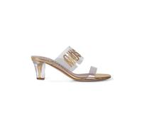 Moschino Sabotd.sa Mn79/55 Pvc+nappalam.oro size 38.5 | Mules Outlet | Women 38.5