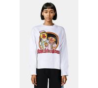 Moschino Sesame Street© Cotton Sweatshirt White size 36 | Sweaters Outlet | Women | White 36