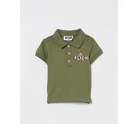 Moschino Stretch Cotton Polo Shirt With Logo - Size: 3M - unisex