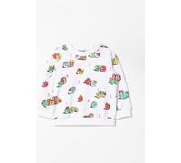 Moschino Sweater Kids color White - Size: 6M - unisex