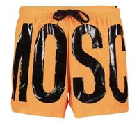 Moschino Swim Shorts - Large Black Logo Light Orange Short - XL
