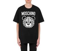 Moschino Teddy Bear Organic Jersey T-shirt Black size S | Shirts Outlet | Women | Black S
