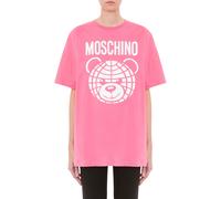 Moschino Teddy Bear Organic Jersey T-shirt Pink size S | Shirts Outlet | Women | Pink S