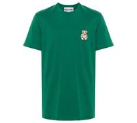 Moschino Teddy Bear-patch cotton T-shirt - Green XS