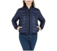 Moschino Women's Quilted Bomber Jacket - Blue - 46 EU