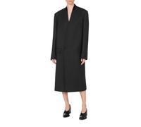 Moschino Yarn-dyed Wool Canvas Coat Grey size 40 | Light Jackets Outlet | Women | Gray 40