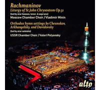 MOSCOW CHAMBER CHOIR - RACHMANINOV LITURGY OF ST.JOHN CHRYSOSTOM OP. - E1398z
