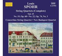Moscow Concertino:New Budapest - Spohr: Quartets Volume 15