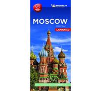Michelin City Map Moscow 9222 - Laminated City Plan