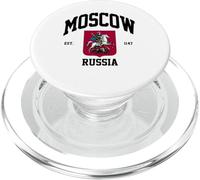 Moscow Moskva Russia Capital Of Russia Moscow family trip PopSockets PopGrip for MagSafe