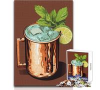 Moscow Mule Jigsaw Puzzle 1000 Cognitive Development Fun Game Special Thoughtful Celebration Present Size 50x75cm