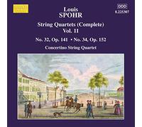 Moscow Philh Concertino 4Tet - SPOHR: String Quartets Vol.11
