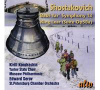 Moscow Philharm Shostakovich: Symphony No.13 Babi Yar/Incidenta (CD) (US IMPORT)