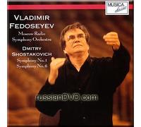 Moscow Radio Symphony Orchestra - Shostakovich : Symphonies, nᵒ 1 et 6