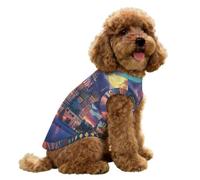 Moscow Russia at Full Moon Pet Vest for Small Ice Silk Tank Top Dog