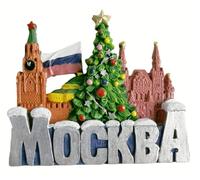 Moscow Russia Refrigerator Magnet Travel Souvenir Fridge Decoration Craft Collection 3D