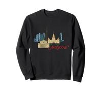 Moscow Russia Travel Souvenir City Landmark Gift Sweatshirt
