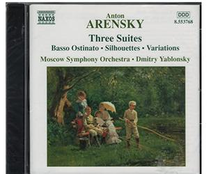 Moscow So - ARENSKY: Suites Nos. 1-3