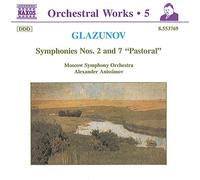 Moscow So - GLAZUNOV: Symphonies Nos. 2 and 7