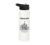 Moscow The Third Rome Russian Federation Stainless Steel Insulated Water Bottle