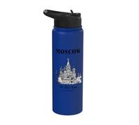 Moscow The Third Rome Russian Federation Stainless Steel Insulated Water Bottle