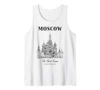 Moscow The Third Rome Russian Federation Tank Top