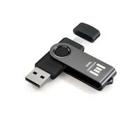 MOSDART 128GB exFAT USB2.0 C Flash Drive - Protective Cap Keeps C-Head Safe, Type-C+USB A 2-in-1 for iPhone 15/16/17, Android Phones, MacBook, iPad, Laptop