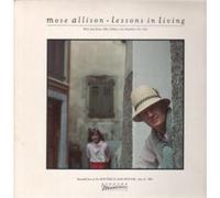 MOSE ALLISON - LESSONS IN LIVING LP (VINYL ALBUM) US ELEKTRA 1983