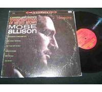 MOSE ALLISON - MOSE ALLISON LP, TRANSFIGURATION OF HIRAM BROWN (US ISSUE EX/EX VINYL)