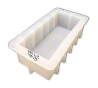 Mose CAFOLO Large Loaf Soap Mold Thick Lip Silicon Rectangular Mould 40oz DIY Handmade Swirl Making Tools