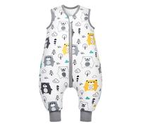 Mosebears 2.5 Tog Baby Sleeping Bag 3-4 Years Children's Cotton Sleep Sack Various Sizes Autumn Winter Baby Wearable Blanket With Feet.