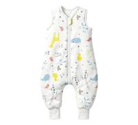 Mosebears 2.5 Tog Baby Sleeping Bag 3-4 Years Children's Cotton Sleep Sack Various Sizes Autumn Winter Baby Wearable Blanket With Feet.