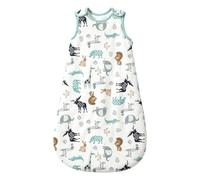 Mosebears Winter Baby Sleeping Bag 2.5 Tog Soft Cotton Wearable Blanket Sleeveless Baby Sleep Sack Designed for Boys and Girls Cute Prints (Ponydeer, 18-24 Months)