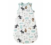 Mosebears Winter Baby Sleeping Bag 2.5 Tog Soft Cotton Wearable Blanket Sleeveless Baby Sleep Sack Designed for Boys and Girls Cute Prints (Ponydeer, 6-12 Months)