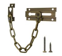 MOSECYOU Door Chain Lock Solid Brass, Heavy Duty Version Chain Guard