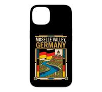 Moselle Valley Germany Flag River Castle Vineyard Retro Art Case for iPhone 13