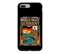 Moselle Valley Germany Flag River Castle Vineyard Retro Art Case for iPhone 7 Plus/8 Plus