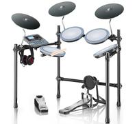 MOSEN Electronic Drum Set, Quiet Mesh Drum Kit, Dual-Trigger Snare with Rim Shot, 450 Sounds 50 Preset Kits, Bluetooth Audio USB MIDI, All TPE Cymbals for Home Beginner Practice MED-SPT