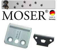 Wahl Moser/Famex 1400 Clipper Blade (A-F), Blade Set Animal Clipper, Replacement Blades, Spare Clipper Blade, Pet Clipper Spares, Stainless Steel, Rust Resistant, Precise Cutting