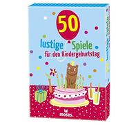 Moses 50 Fun Games for Childrens Birthday Parties Children's Activity & Cards Set