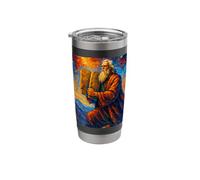 Moses and The 10 Commandments Stainless Steel Insulated Tumbler
